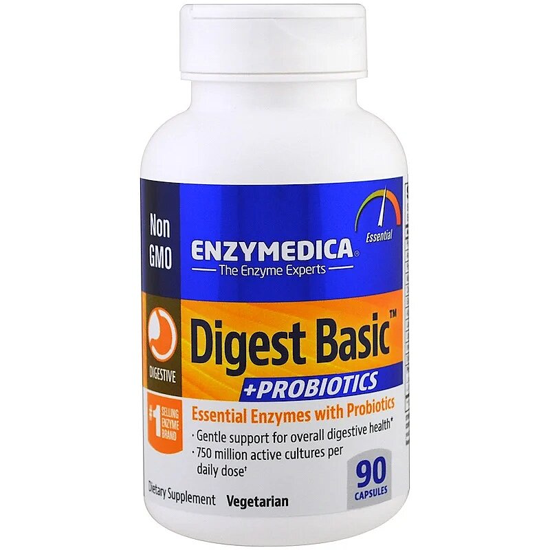 

Ферменты Enzymedica Digest Basic + Probiotics 90 капсул (4384304058)