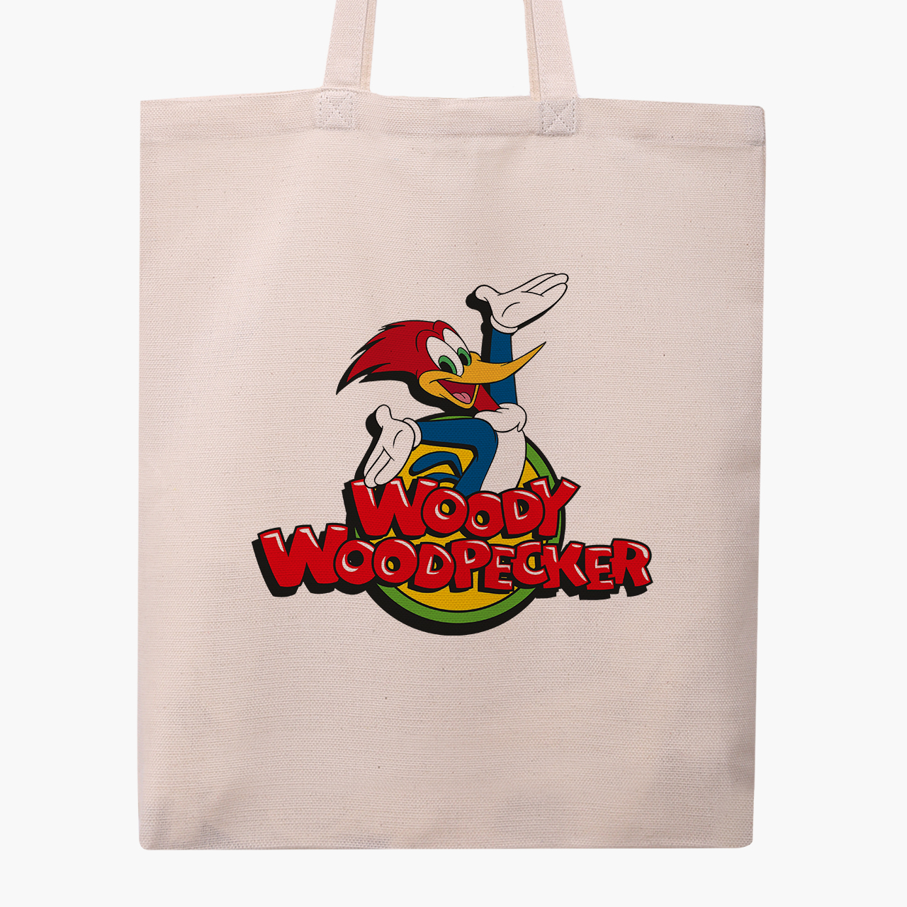 

Эко сумка шоппер Вуди Вудпекер (Woody Woodpecker) (9227-2870) 41x35 см Бежевый