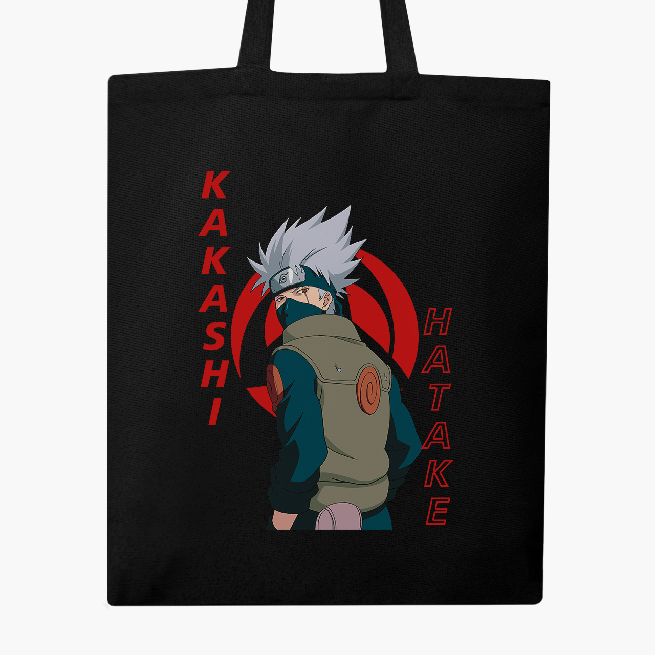 

Эко сумка шоппер Hatake Kakashi (9227-2820) 41x35 см Черный