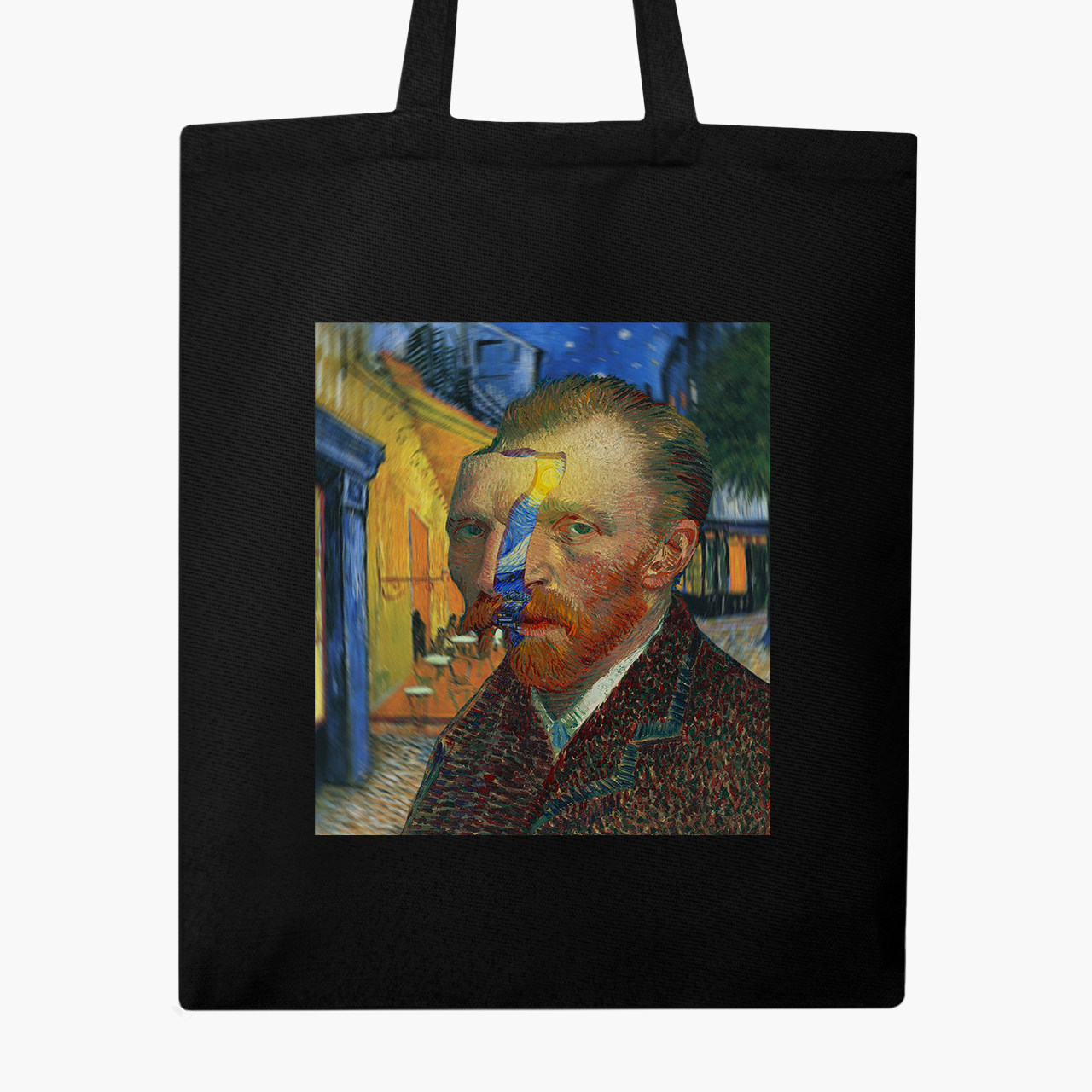 

Эко сумка шоппер Винсент Ван Гог (Vincent van Gogh) (9227-2968) 41x35 см Черный