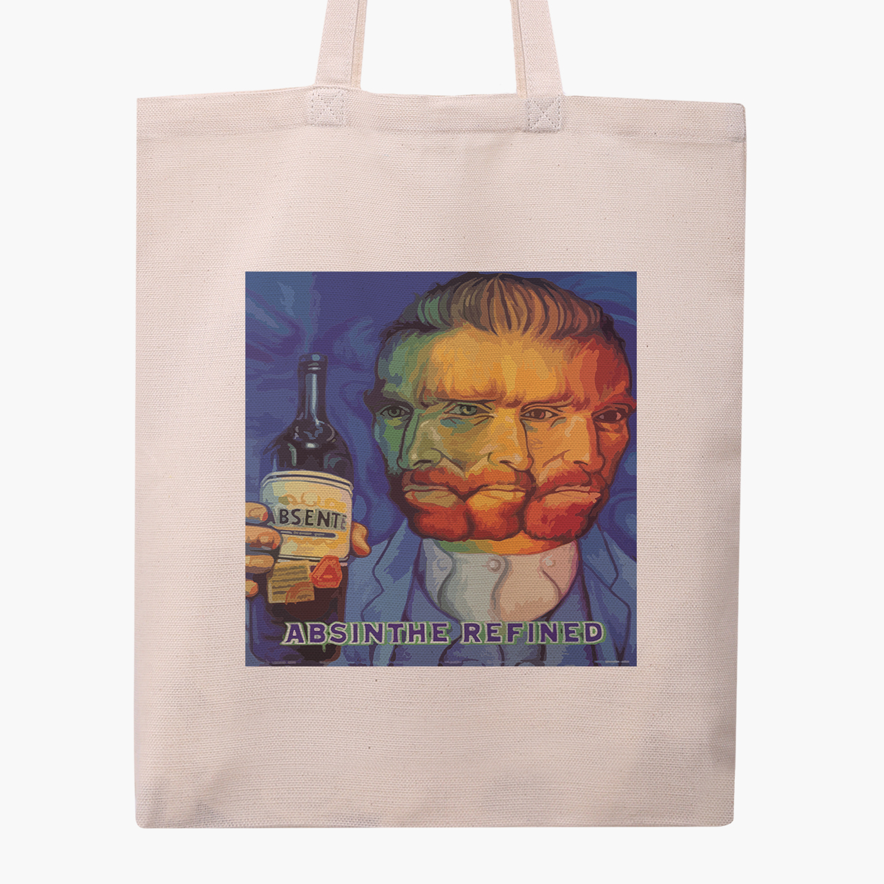 

Эко сумка шоппер Винсент Ван Гог (Vincent van Gogh Absine the refined) (9227-2957) 41x35 см Бежевый