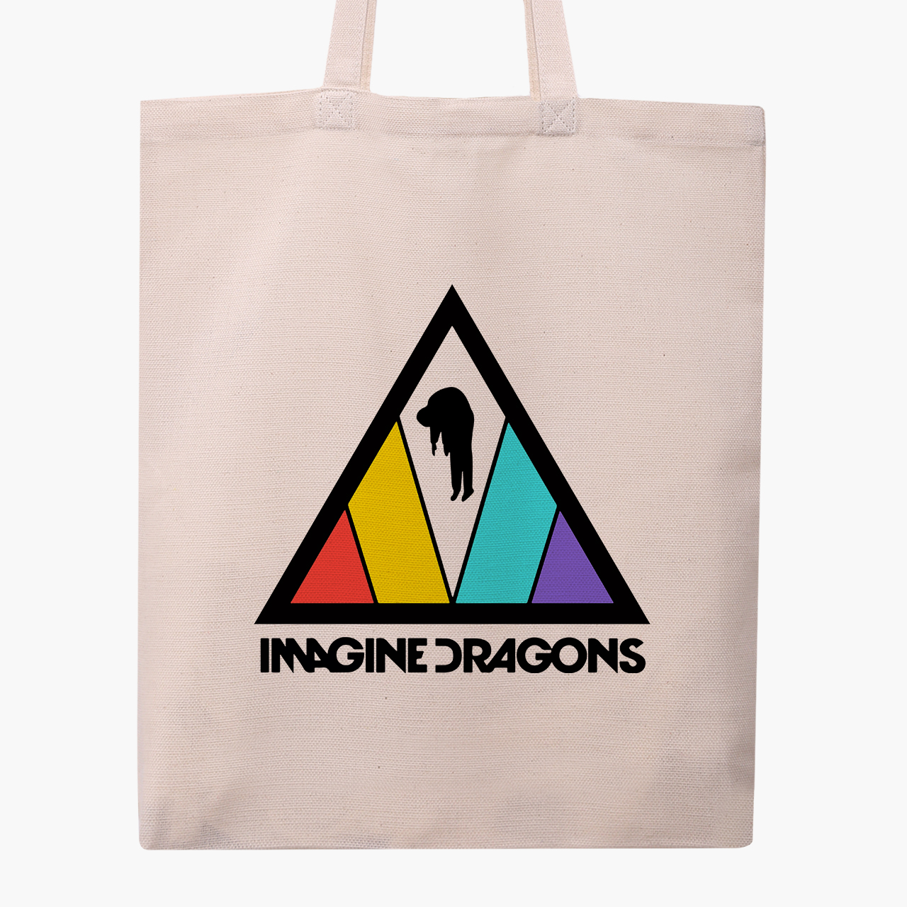 

Эко сумка шоппер Имеджин Драгонс (Imagine Dragons) (9227-2978) 41x35 см Бежевый