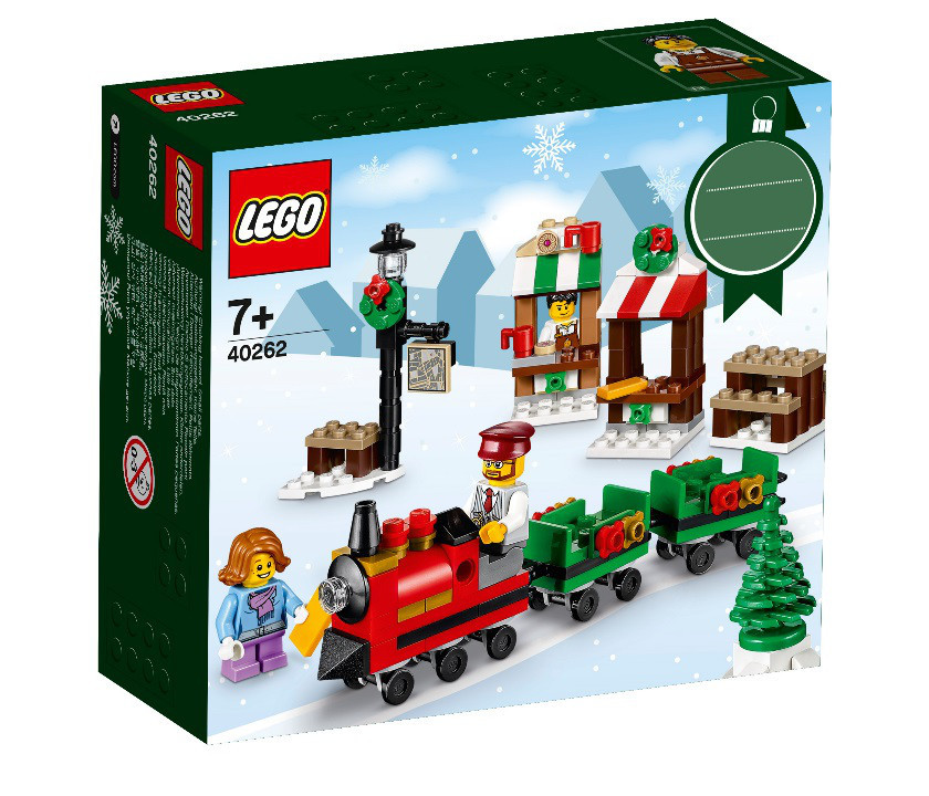 

Lego Iconic Новогодний мини-поезд 40262