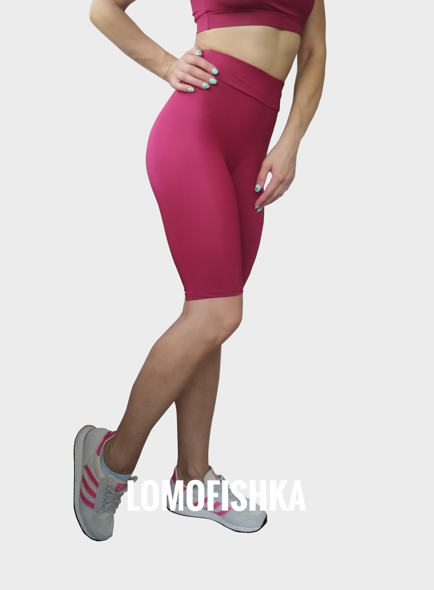 

Велосипедки женские PRINTFIT 01Бордо 44 Бордовые