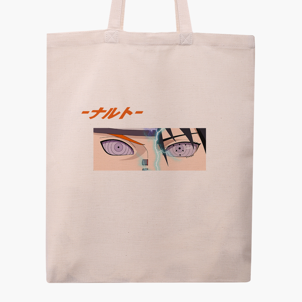 

Эко сумка шоппер Naruto Uzumaki and Sasuke Uchiha (9227-2819) 41x35 см Бежевый