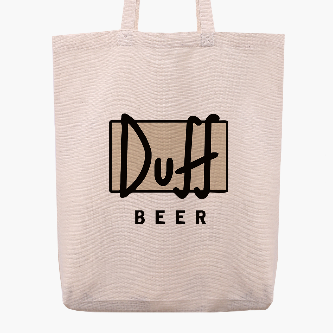 

Эко сумка шоппер Симпсоны Дафф (The Simpsons Duff Beer) (9227-1995) 41x35x8.5 см Бежевый