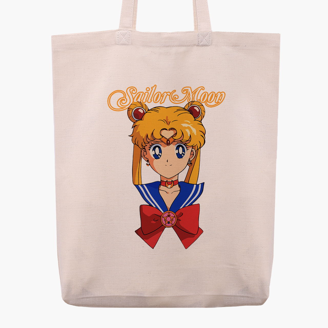 

Эко сумка шоппер Сейлор Мун (Sailor Moon) (9227-2915) 41x35x8.5 см Бежевый