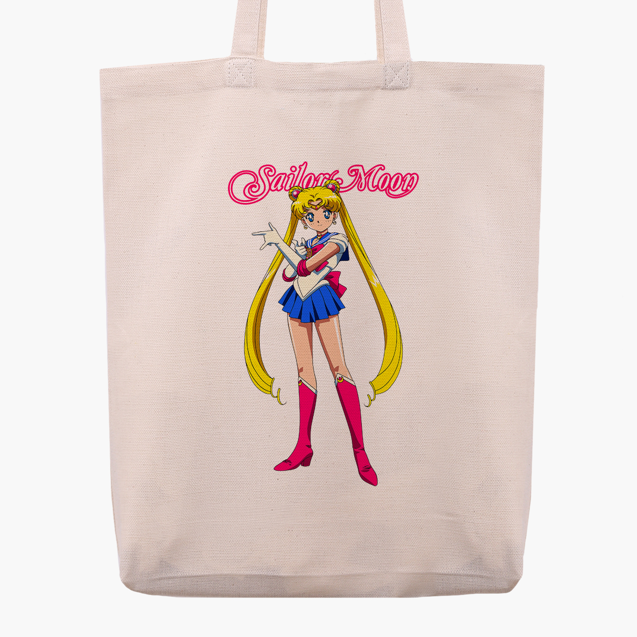 

Эко сумка шоппер Сейлор Мун (Sailor Moon) (9227-2916) 41x35x8.5 см Бежевый