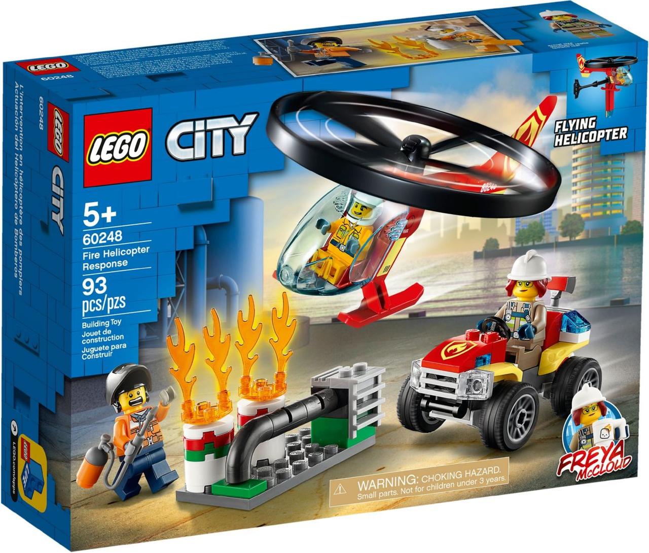 

Lego City Пожарный спасательный вертолёт 60248