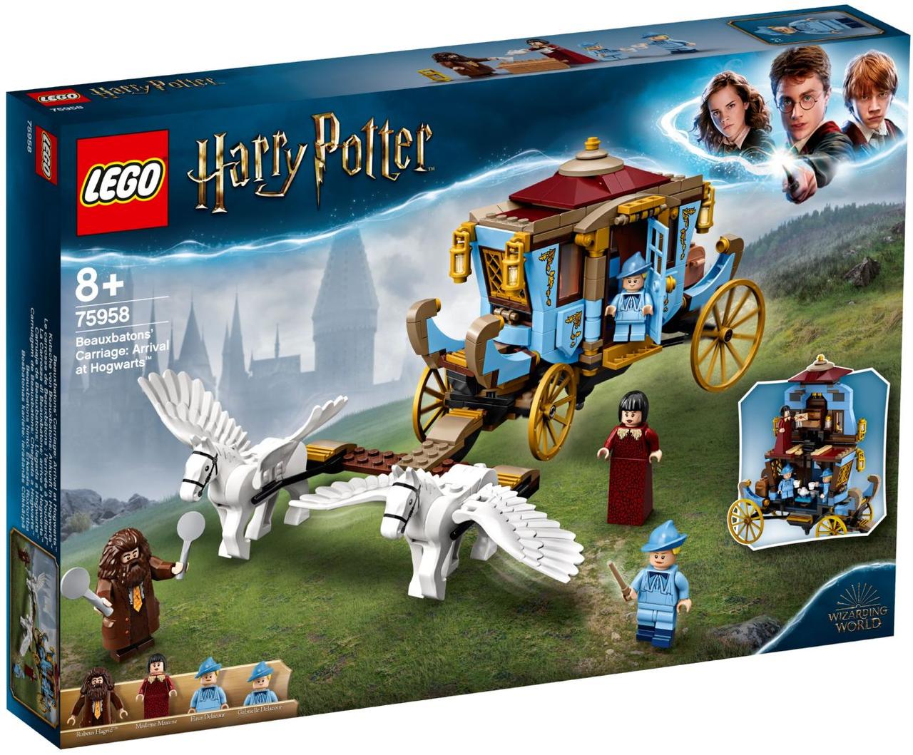 

Lego Harry Potter Карета школы Шармбатон: приезд в Хогвартс 75958