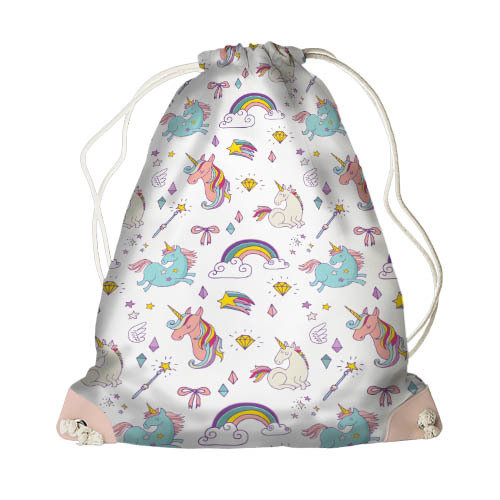 

Рюкзак-мешок MINI Единороги и радуга Presentville 26х36 см 000173037
