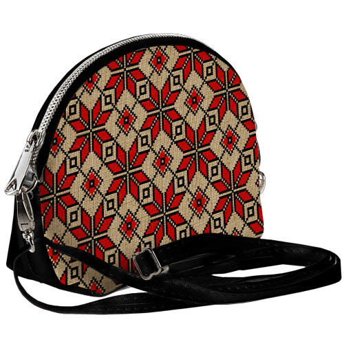 

Маленькая женская сумочка Coquette Орнамент из ромбов Presentville 18х14х7 см 000171581