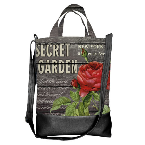 

Городская сумка City Secret garden Presentville 34х40х11 см 000170841