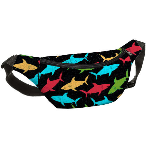 

Сумка бананка BUMBAG Акулы Presentville 27х16 см 000174070