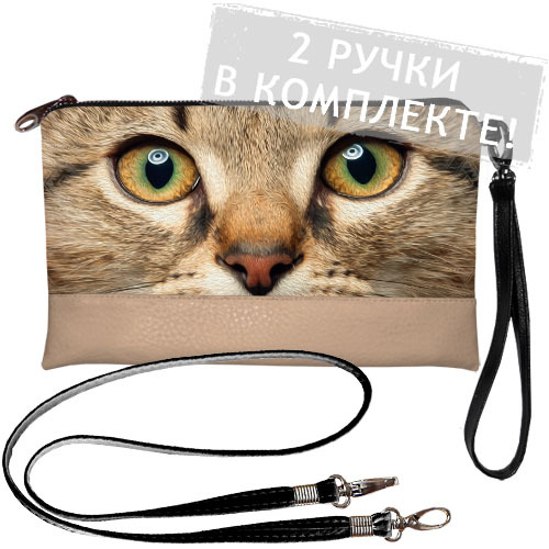 

Клатч через плечо Мордашка кота Presentville 25х15 см 000175192
