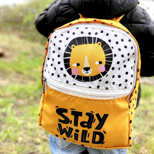 

Рюкзак детский Light Stay wild (лев) Presentville 22х28х12 см 000171240