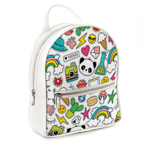 

Городской женский рюкзак Стикеры Presentville 23х30х7 см 000169969