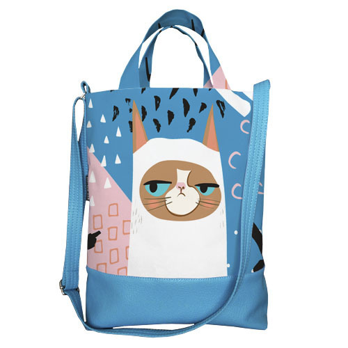 

Городская сумка City Кот Presentville 34х40х11 см 000170770
