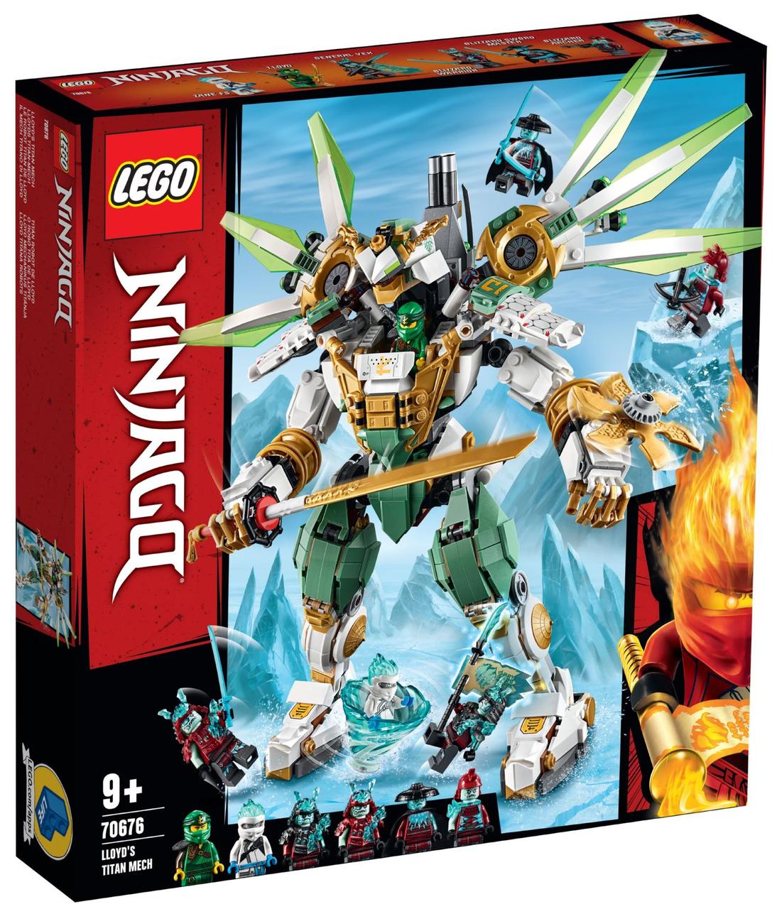 

Lego Ninjago Механический Титан Ллойда 70676