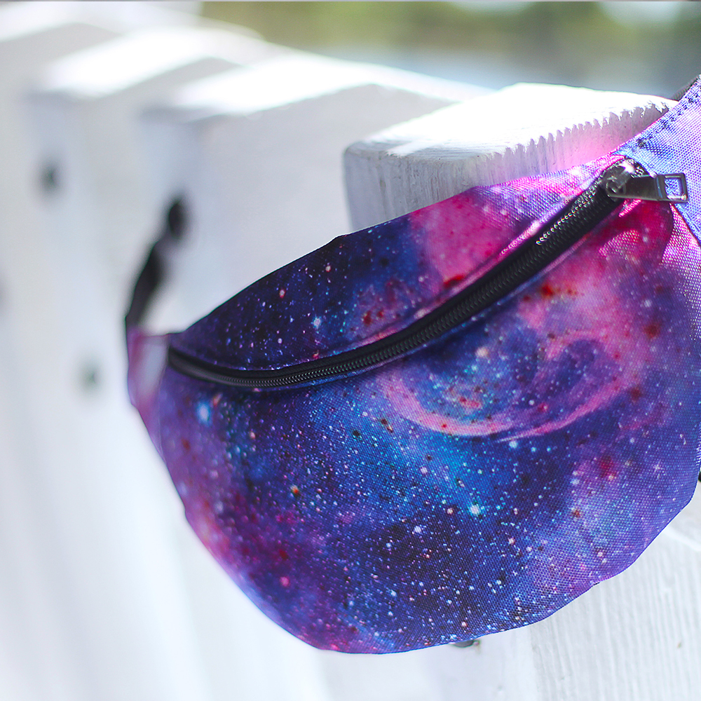 

Сумка бананка BUMBAG Космос Presentville 27х16 см 000174060