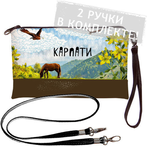 

Клатч через плечо Карпаты, Украина Presentville 25х15 см 000175129