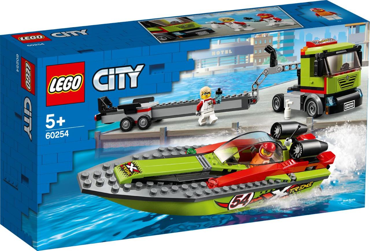 

Lego City Транспортировщик скоростных катеров 60254