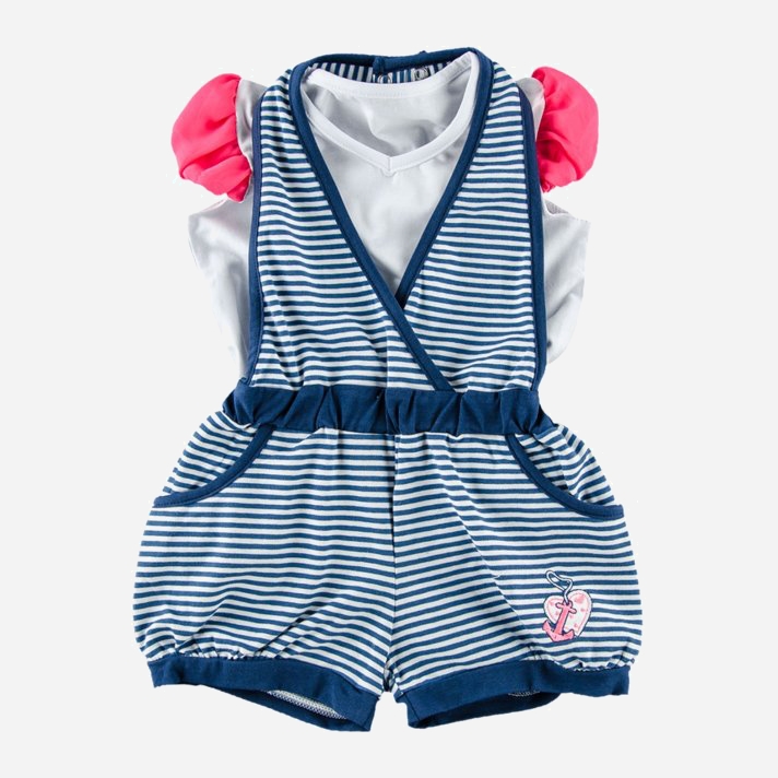 

Костюм (футболка + полукомбинезон) Z16 9ТК101 (2-165) 122 см Розовый