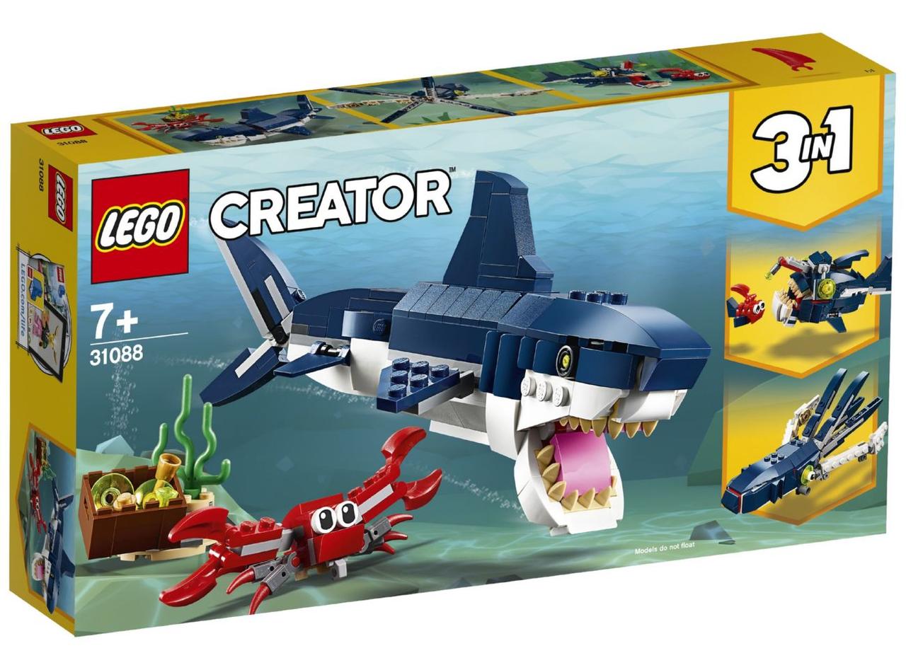 

Конструктор LEGO Підводні мешканці 230 деталей (31088)