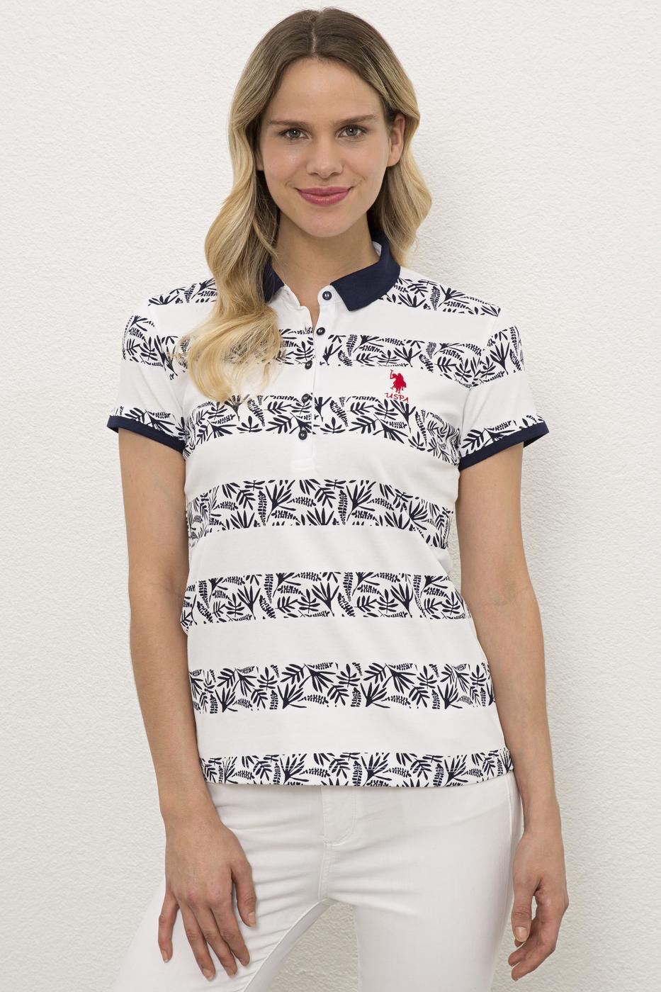 

Поло женское U.S. Polo Assn. Белый с синим  (1088507 VR033, Поло женское U.S. Polo Assn. Белый с синим XS (1088507 VR033)