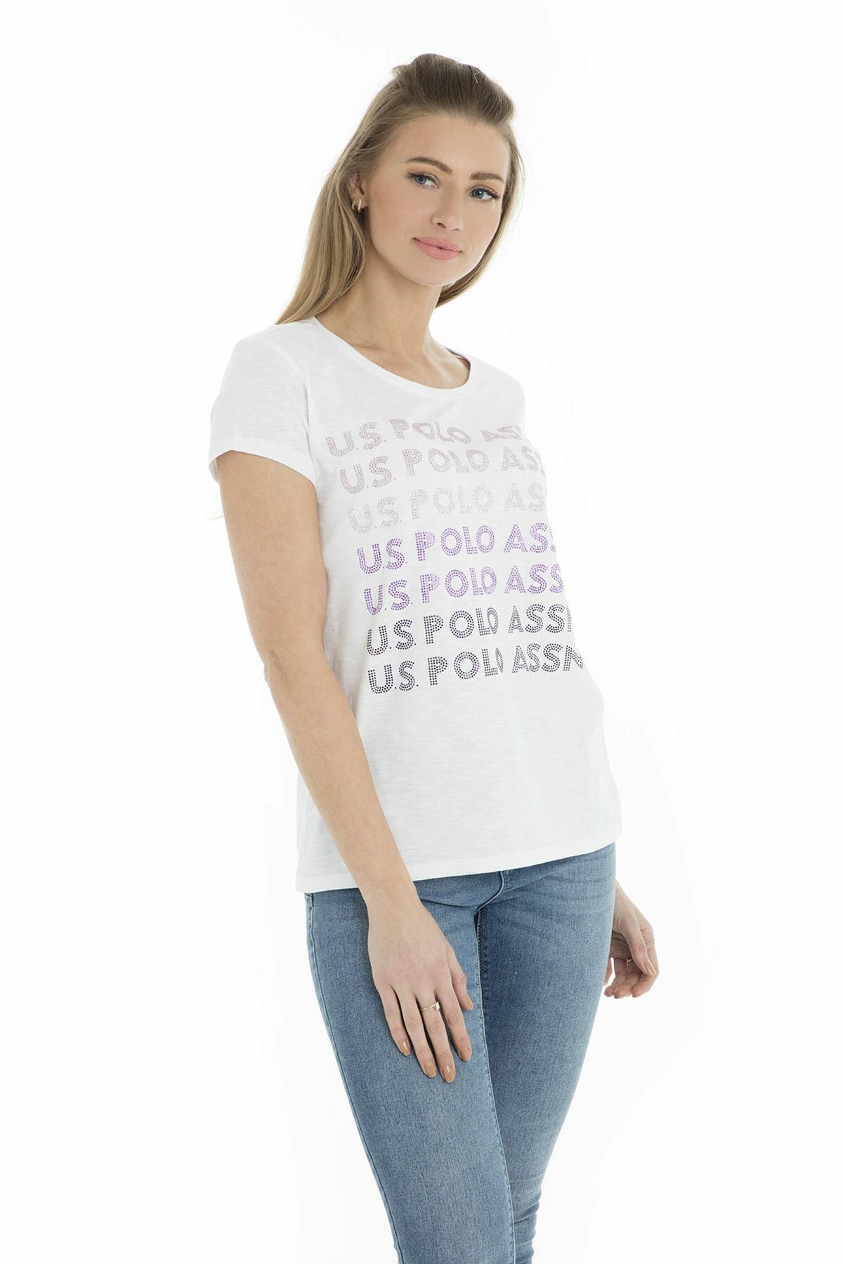 

Футболка женская U.S. Polo Assn. Белый  (747536 VR013, Футболка женская U.S. Polo Assn. Белый M (747536 VR013)