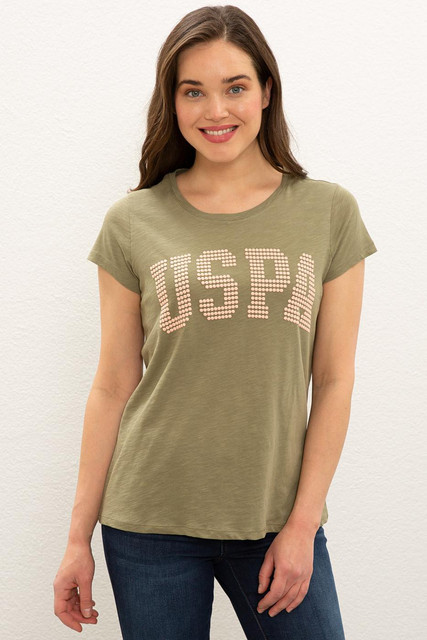 

Футболка женская U.S. Polo Assn. Хаки  (1270907 VR027, Футболка женская U.S. Polo Assn. Хаки XS (1270907 VR027)