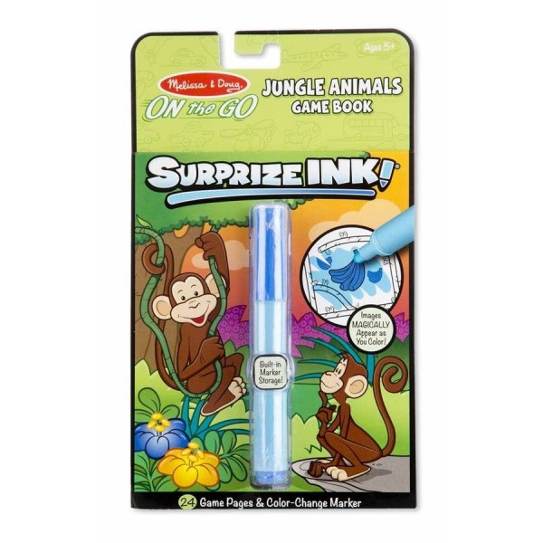 

Волшебная раскраска-сюрприз Джунгли SurprizeINK! Jungle/Safari Melissa & Doug