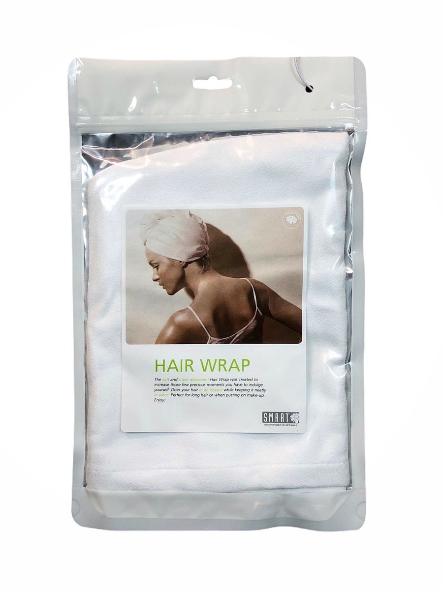 

Тюрбан для волос Smart Haip Wrap из микроволокна Белый