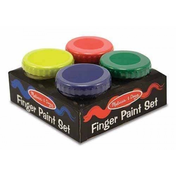 

Набор пальчиковых красок 4 шт Finger Paint Set Melissa & Doug