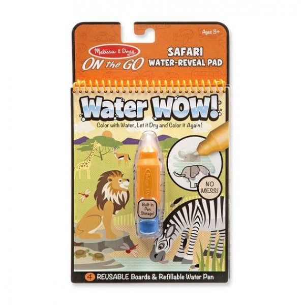

Волшебная водная раскраска Сафари Water WOW! Safari Melissa & Doug