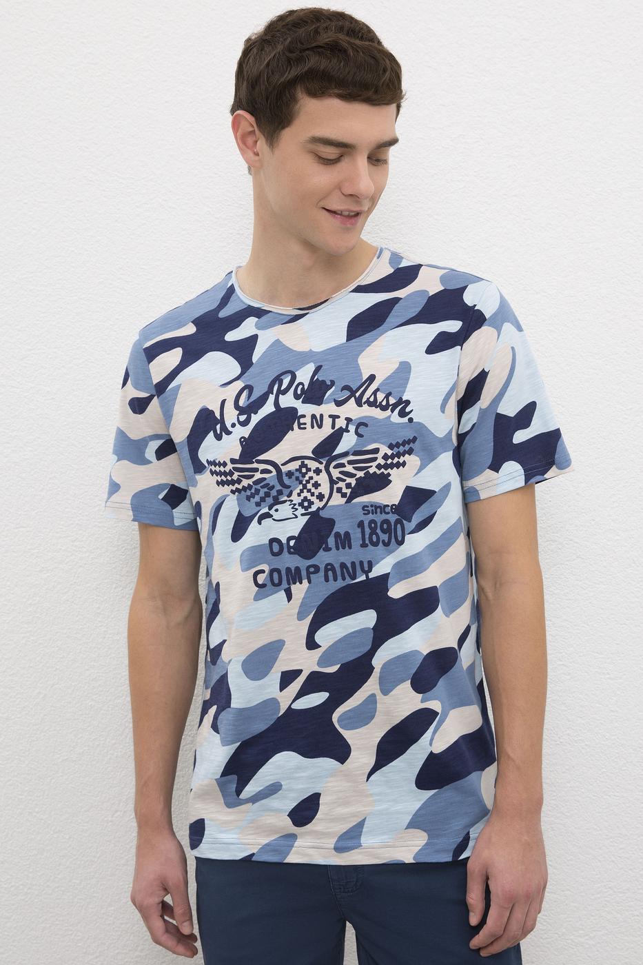 

Футболка мужская U.S. Polo Assn. Синий  (985358 VR028, Футболка мужская U.S. Polo Assn. Синий M (985358 VR028)