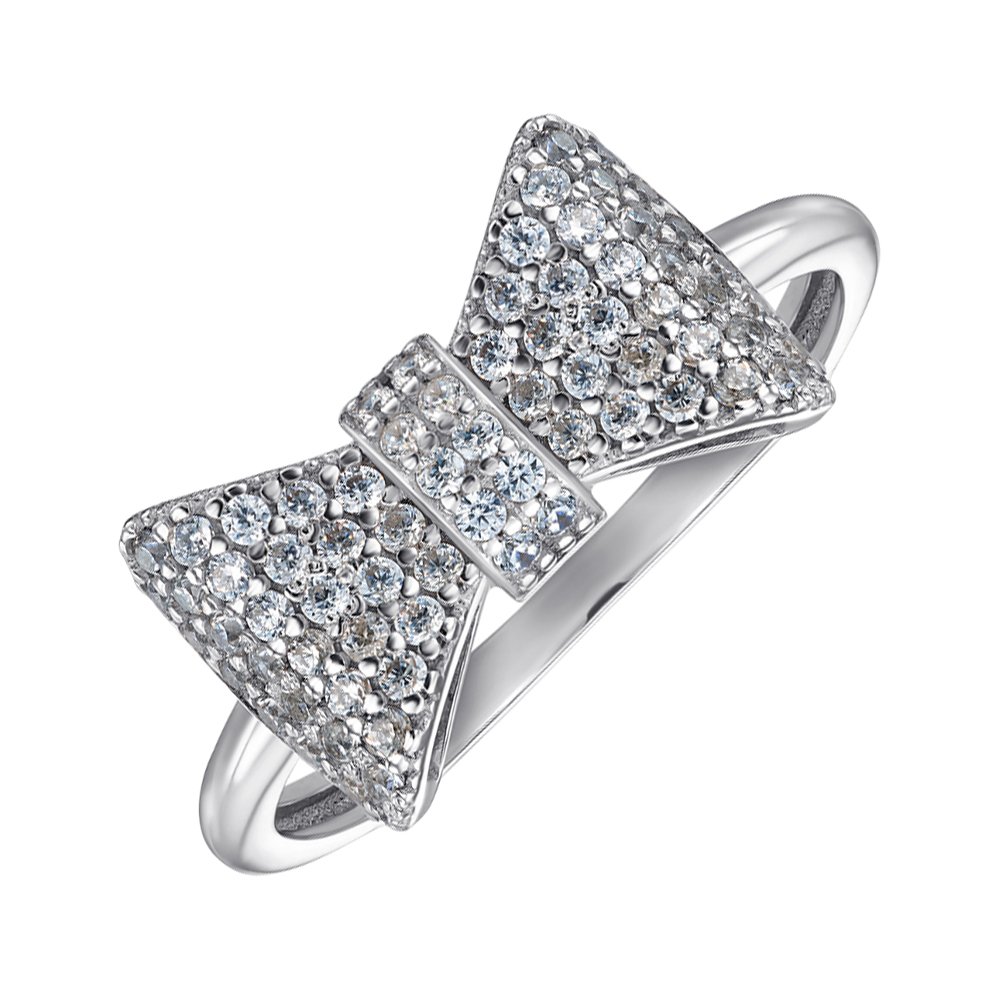

Серебряное кольцо с фианитами 000150717 16.5 размера