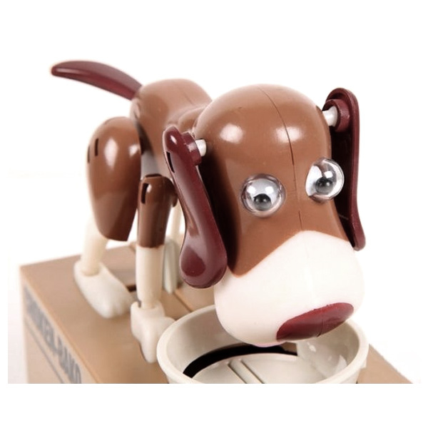 

Интерактивная Собака-копилка My Dog Piggy Bank - Коричневая: