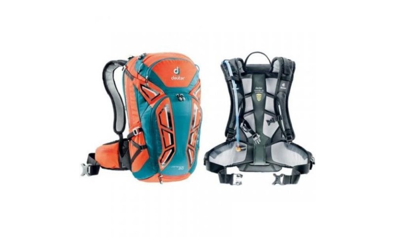 

Рюкзак Deuter Attack 20 цвет 9306 papaya-petrol