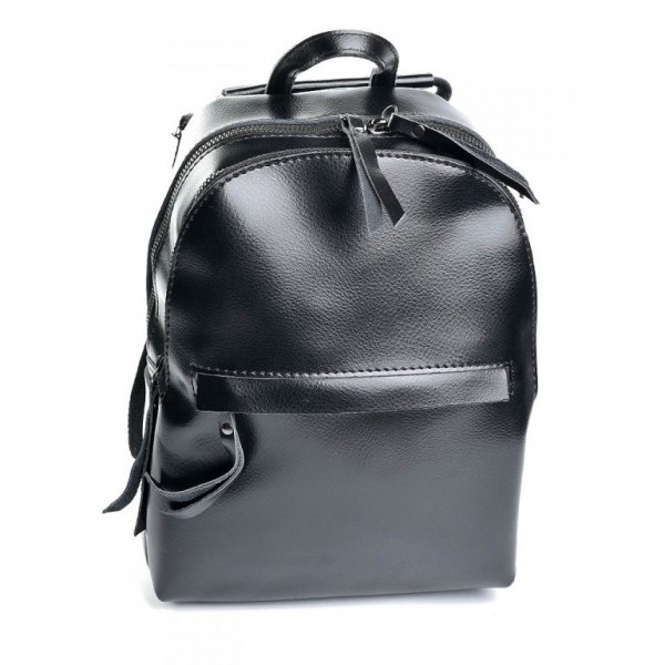 

Кожаный рюкзак женский Parse 337 Black