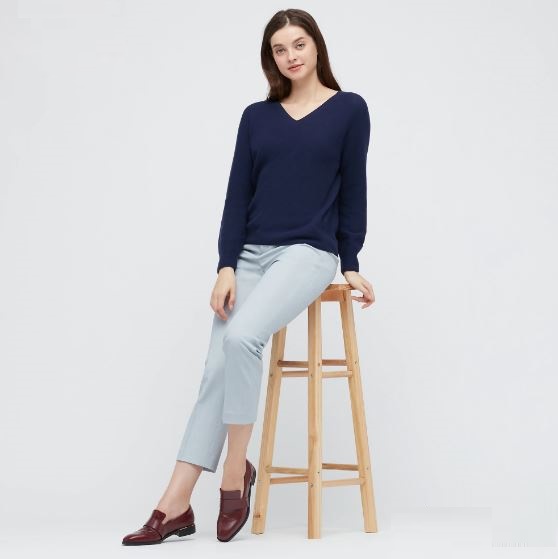 

Свитер Uniqlo 3D KNIT с косым воротом и длинным рукавом  темно синий, Свитер Uniqlo 3D KNIT с косым воротом и длинным рукавом S темно синий
