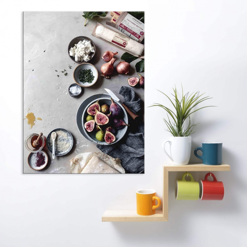 

Картина на холсте Для кухни Figs 75х100 см.