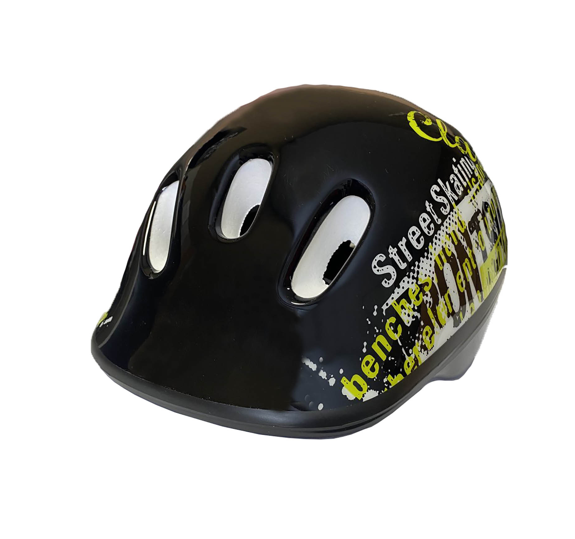 

Шлем велосипедный детский Cycle Helmets черный/желтый/белый (KASK-098) M