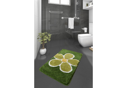 

Коврик для ванной Chilai Home Flower Yesil 60x100