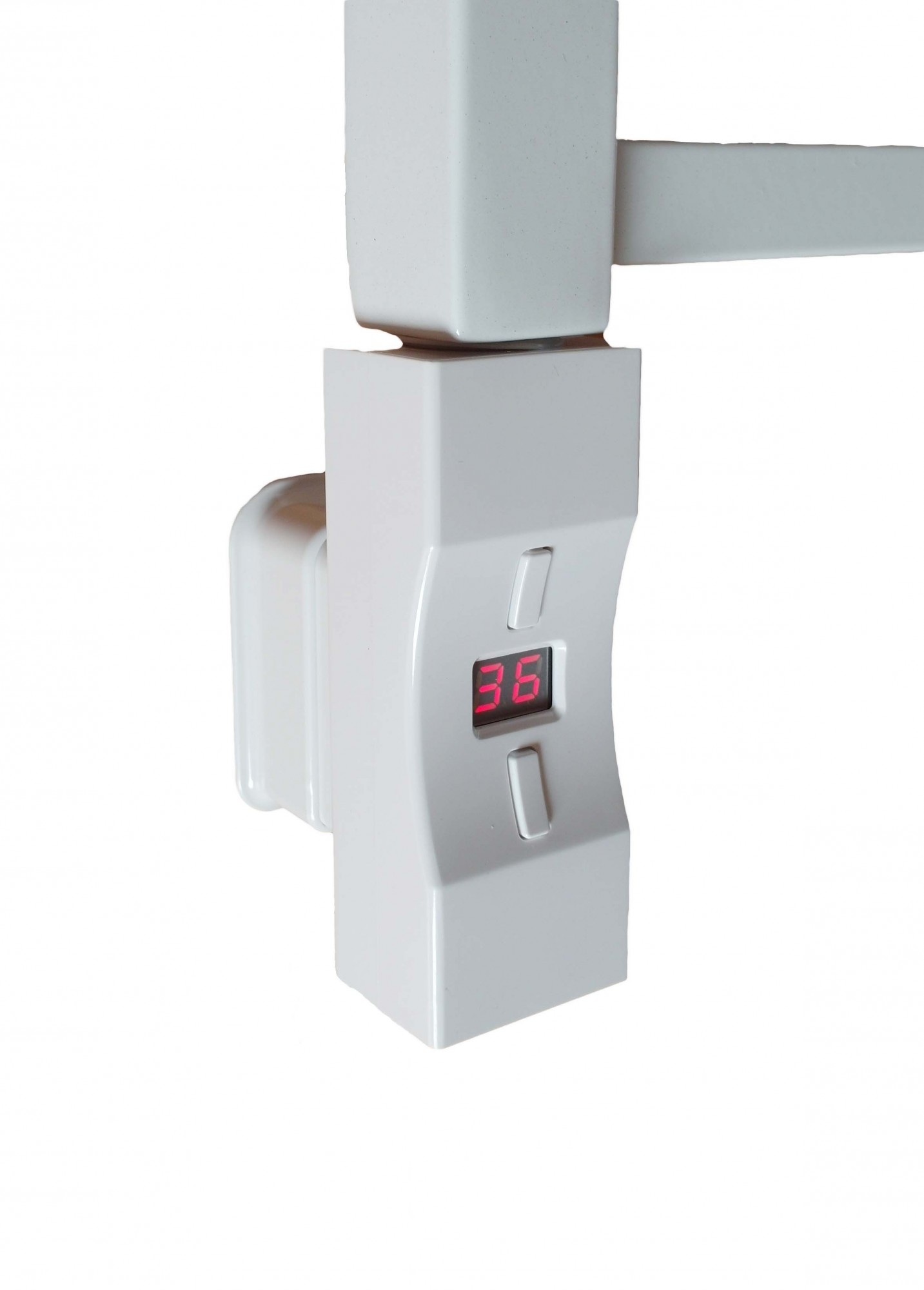 

Электрический тэн для полотенцесушителя Heatpol H+E P 30x40 с скрытым подключением, регулятором, белый (white) 1200 Вт