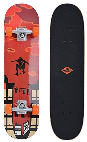 

Скейтборд Schildkröt Skateboard Kicker 31" Red Parkour Черно-красный