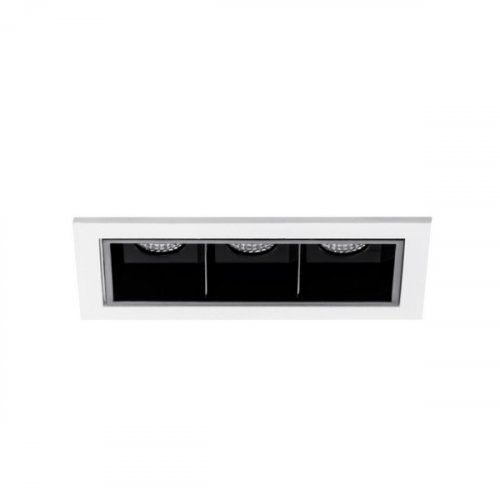 

Врезной точечный светильник ZARlight 03342W/B Cold 3 White&Black