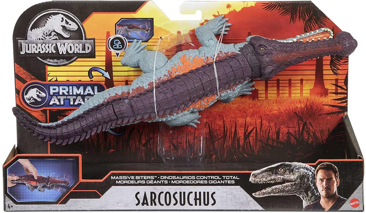 

Фигурка Динозавр Саркозух Мир Юрского Периода Jurassic World Sarcosuchus Mattel