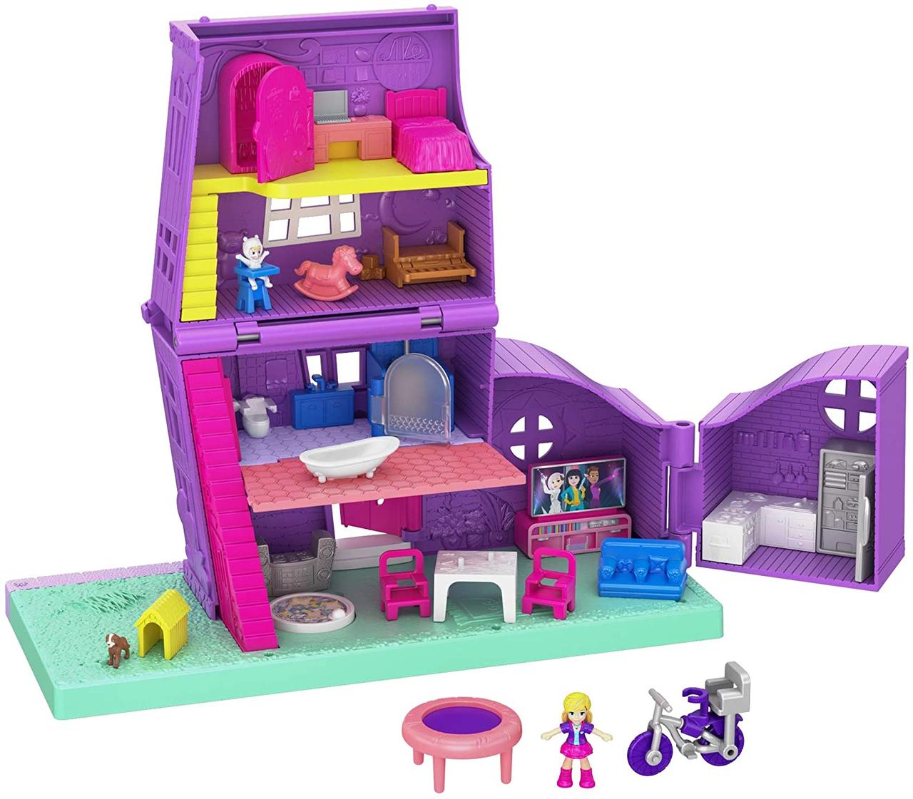 

Игровой набор Полли Покет Дом Polly Pocket Pollyville Pocket House