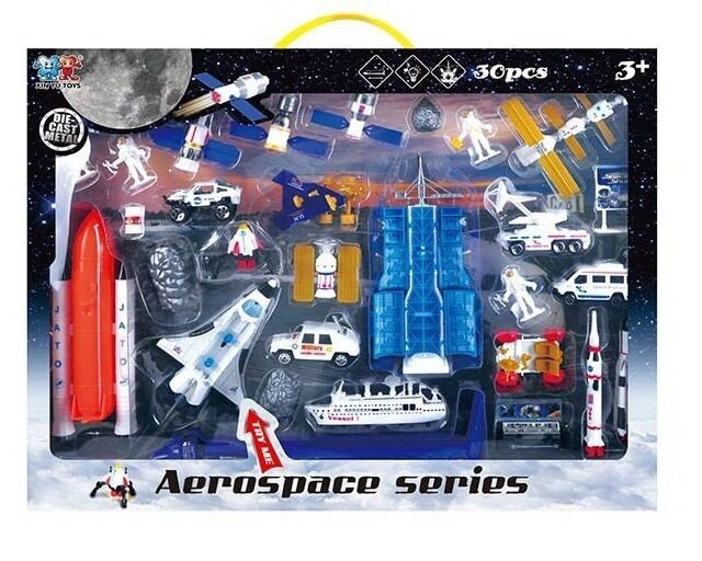 

Детский игровой Космический набор 30 элементов Космос Xin Yu Toys Aerospace series